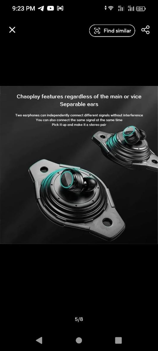 Earbuds with Finger sensor