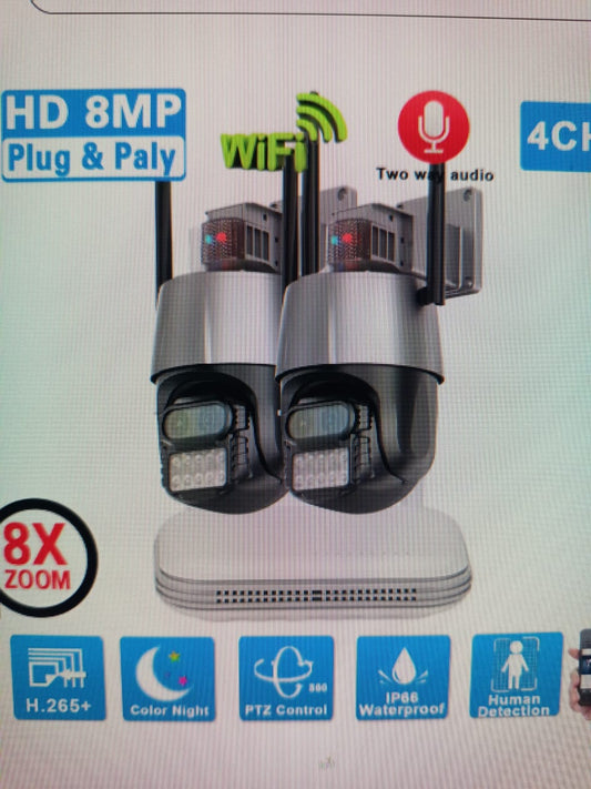 2K Camera with sensor